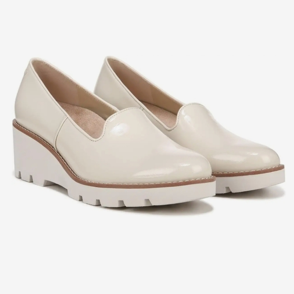 Vionic Willa Wedge Loafers Slip-On Wide 12